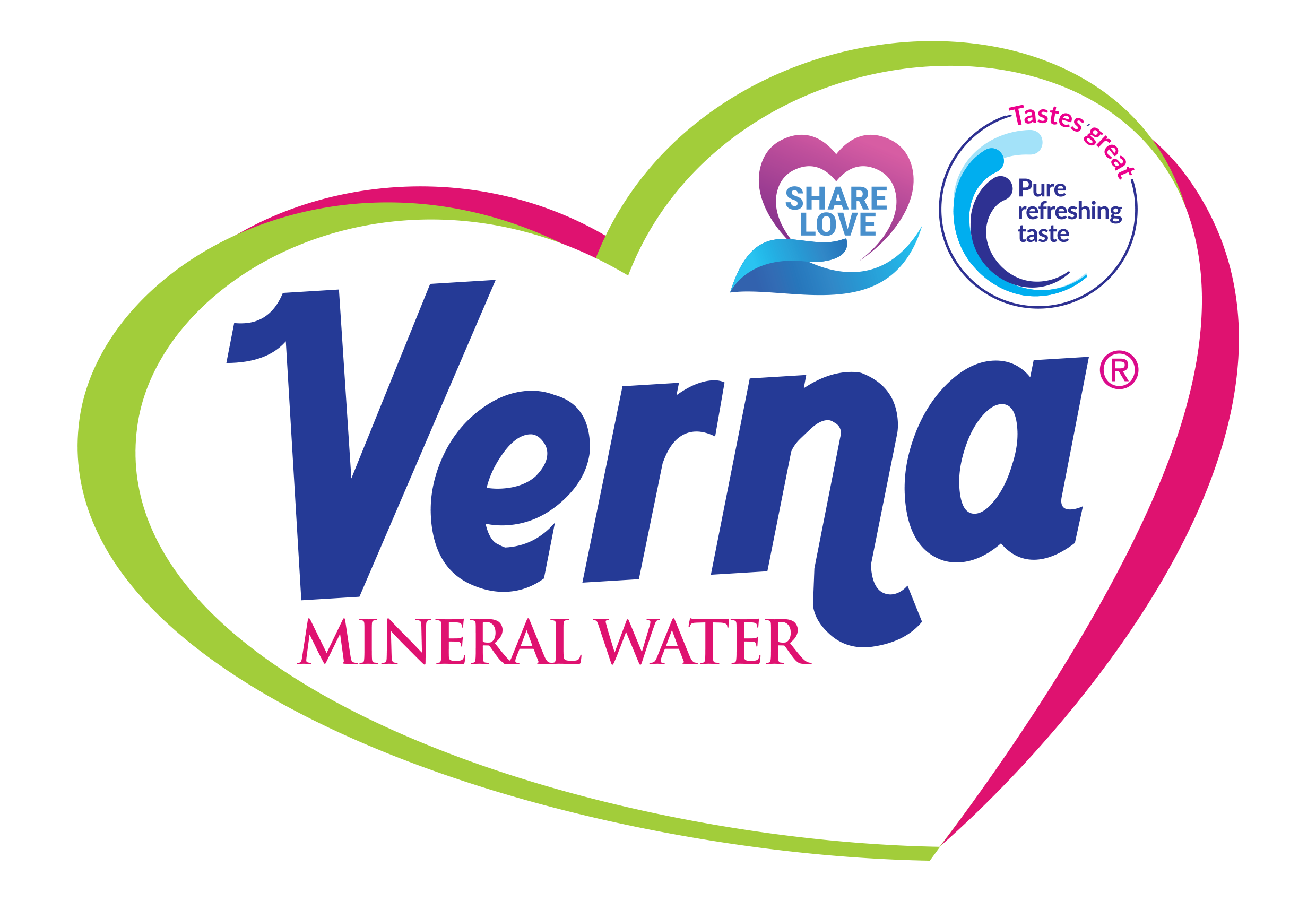 verna mineral water logo